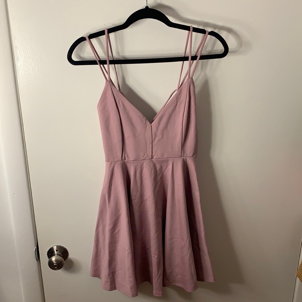 Blush Pink mini dress